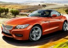 BMWの美しいロードスター、Z4。【アルミ合金】のハードトップで超軽量です!!